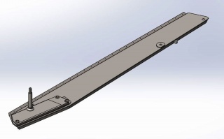 БОРТ КЗК-10-0260010А СТАНА РЕШЕТНОГО ВЕРХНЕГО (ЛЕВЫЙ) КЗС-1218 