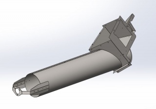 ГОЛОВКА ЗАГРУЗНАЯ С ТРУБОЙ (заправочный распределитель) (CLAAS) 554502.3; (5545023) (АНАЛОГ)